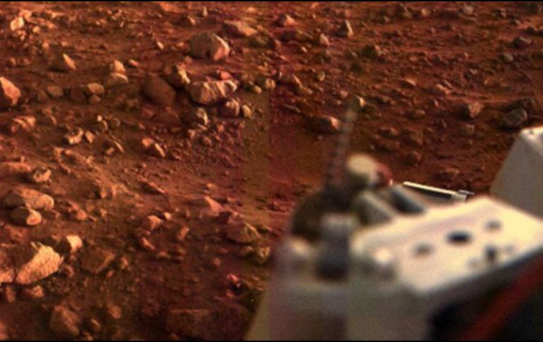 La misión Viking fue la primera que logró colocar naves en la superficie marciana que enviaron fotos del planeta. NASA