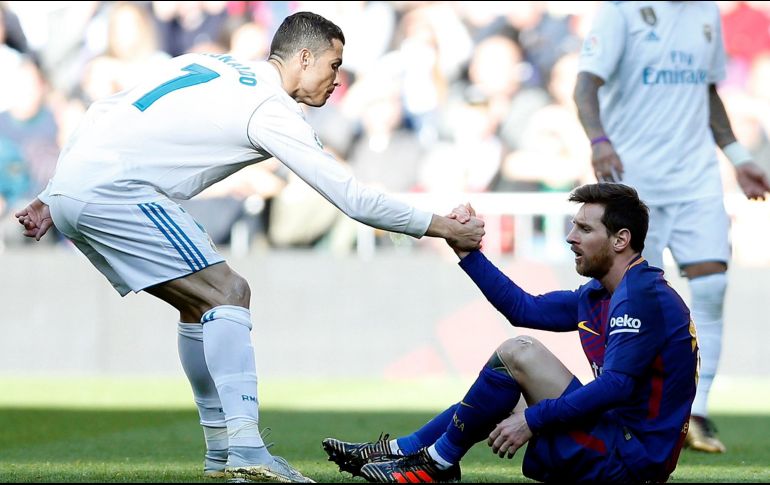 Cristiano Ronaldo y Lionel Messi son considerados los mejores jugadores de los últimos años. AP / ARCHIVO
