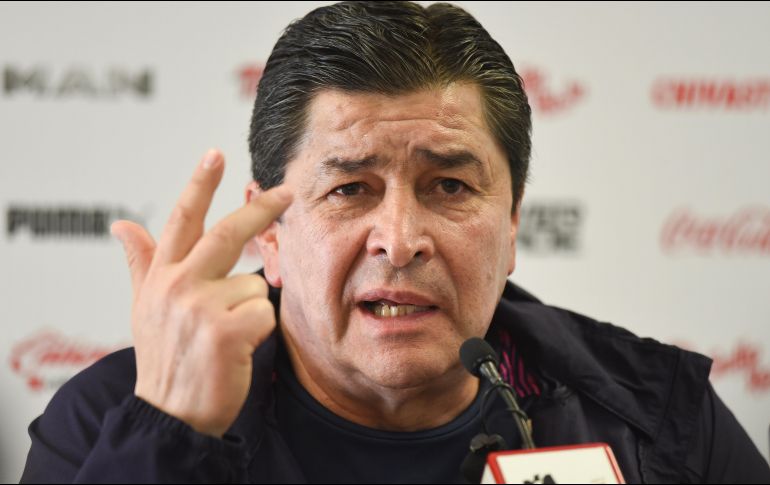 El director técnico de Chivas piensa que hay tiempo para hacer una buena elección de la persona que ocupará el cargo de líder de proyecto en Chivas. Imago7 / S. Bautista