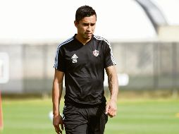 Jesús Isijara se reintegró a los trabajos con el Atlas y volvería el viernes en Puebla, luego de sufrir una lesión muscular que lo mantuvo al margen. IMAGO7