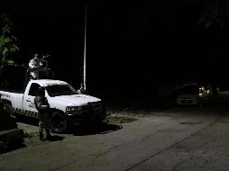 En la comunidad de Parácuaro se registra otro enfrentamiento entre policías federales y municipales con individuos armados, en donde uno de sus integrantes muere y dos más resultan heridos. EFE / F. Meza