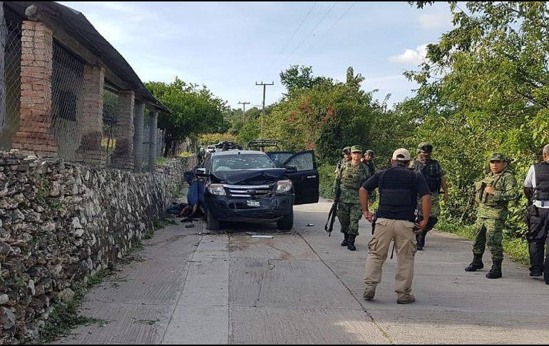 Un enfrentamiento entre militares y presuntos delincuentes en la comunidad de Tepochica, en Iguala, Guerrero dejó 15 muertos. EFE / ARCHIVO