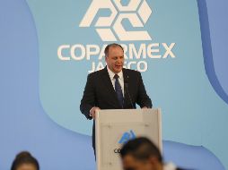 Gustavo de Hoyos informa que en conjunto con el PRD analiza la posibilidad de imponer un recurso de inconstitucionalidad a la ley contra las factureras. EL INFORMADOR/ARCHIVO