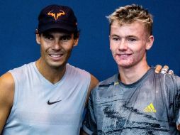 Nadal y Fitzpatrick entrenan juntos en Mallorca. EFE / ARCHIVO