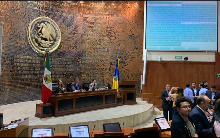 El Congreso de Jalisco también dio trámite a la resolución de la SCJN que otorgó inamovilidad al magistrado José Carlos Herrera Palacios.