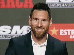 Lio ganó el botín por marcar 36 goles en la Liga española. El mes pasado había recibido el premio The Best. EFE 