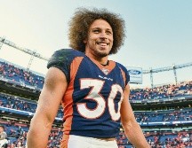 Phillip Lindsay podría ser uno de los jugadores clave de los Broncos esta noche frente a una endeble defensa terrestre de Kansas City. AFP