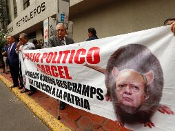 Carlos Romero Deschamps renunció el martes a la dirigencia del Sindicato Petrolero, luego de 26 años. Enfrenta acusaciones de corrupción. SUN / B. Fregoso