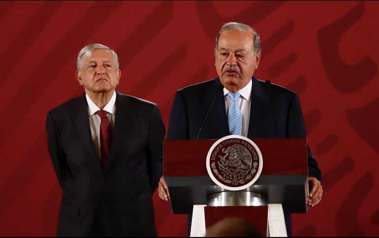 Cabe recordar que las relaciones entre el presidente López Obrador y Slim han estado en el foco de atención durante el actual Gobierno. SUN / ARCHIVO