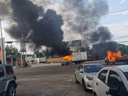 Las imágenes de la violencia en Culiacán