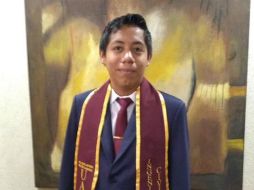 Israel Antonio Briseño, ingeniero civil de la Universidad Autónoma de Coahuila (UAdeC). TWITTER / @UAdeC