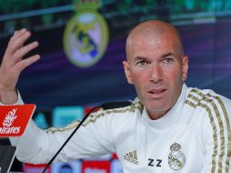 ''Modric no está para mañana'', declaró Zidane en rueda de prensa previa al partido. ''Gareth Bale tampoco, ni Kroos, ni Lucas Vázquez'', añadió. EFE / E. Naranjo