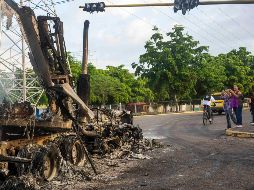 El Consejo de Cámaras Industriales de Jalisco lamenta los hechos de violencia que se registraron ayer en Culiacán, Sinaloa, mientras que el Centro Empresarial de Jalisco (Coparmex) pide combatir a la delincuencia. AP/ A. Zurita