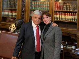 La titular del Fondo Mixto de Promoción Turística, Paola Félix Díaz, publicó en su cuenta de Twitter un mensaje de apoyo a López Obrador. TWITTER / @LaraPaola1