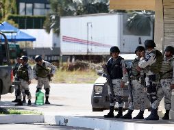 Elementos de la Guardia Nacional implementan operativos de vigilancia en Culiacán. AFP/A. Estrella