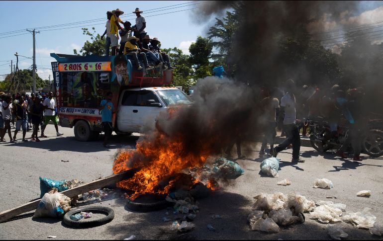 Haití es escenario de protestas diarias contra Moise desde el pasado 16 de septiembre, a raíz de la delicada situación económica que vive el país y de la crisis política. EFE/O. Barría