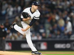 El abridor de los Yankees, James Paxton, se anotó el triunfo en el juego de ayer. AFP/M. Stobe