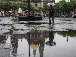 Las lluvias podrían estar acompañadas de descargas eléctricas, viento arrachado y caída de granizo. EL INFORMADOR / ARCHIVO