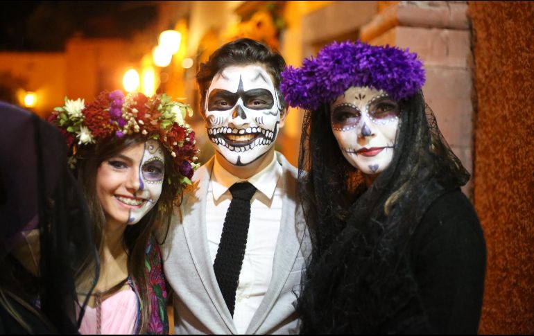 Desfile de catrinas. Vive una auténtica fiesta con sabor a México en San Miguel de Allende. CORTESÍA / Hotel Rosewood