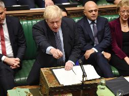 En la misiva se puntualiza que se trata de una carta del Parlamento, y va acompaña por una segunda en la que manifiesta que Johnson no pide un retraso de la salida de la UE. AP/J. Taylor-House of Common