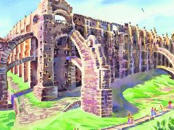 La mina, que se encuentra a las afueras de Guanajuato capital y de hecho ofrece una magnífica vista de la urbe, por lo que también es conocido como “Mirador de Rayas”. ESPECIAL / J. Monroy