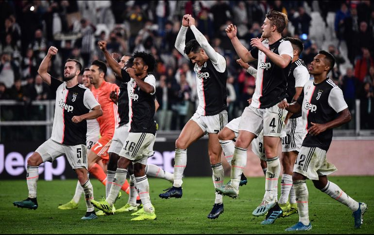Con este resultado, Juventus se aseguró el liderato en solitario de la tabla con 22 puntos. AFP/M. Bertorello
