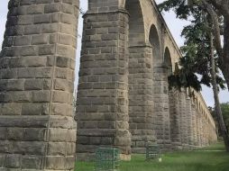 Acueducto. En Colomos. CORTESÍA / L. Fernández