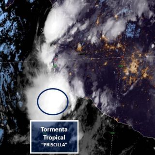 Nace tormenta tropical "Priscilla" en el Pacífico