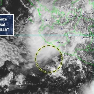Cierran navegación en puertos de Manzanillo y Cuyutlán en Colima por "Priscilla"