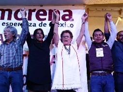 Luján se perfila como la congresista con más alta votación en los congresos de este día en la Ciudad de México. SUN / D. Sánchez