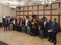 Los ganadores estuvieron presentes en Casa Jalisco para recibir su reconocimiento. EL INFORMADOR / E. Esparza