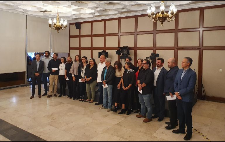 Los ganadores estuvieron presentes en Casa Jalisco para recibir su reconocimiento. EL INFORMADOR / E. Esparza