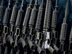 El Gobierno mexicano estima que 70% de las armas que ingresan al país provienen de Estados Unidos. AFP/ARCHIVO