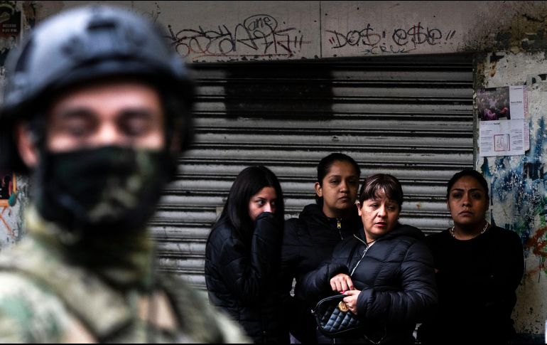 De las 36 personas detenidas, cinco son mujeres. NTX / E. Álvarez