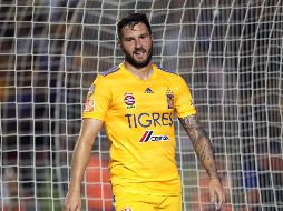 Gignac anotó el segundo gol de los felinos al minuto tres, en el partido disputado contra unos escualos que se mantenían inmóviles debido a una protesta por la falta de pagos de la directiva. IMAGO7