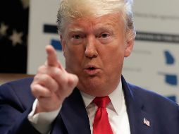 Trump está en pugna con los demócratas del Congreso, donde la Cámara baja inició una investigación con miras a su destitución. AP/ARCHIVO