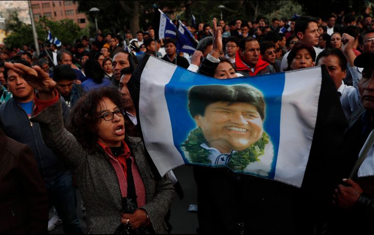 En el TREP, Evo Morales suma 46.4% de los votos, mientras que su contrincante, el expresidente Carlos Mesa, tiene 37.07%, con 95.63% de las actas. AP/J. Karita
