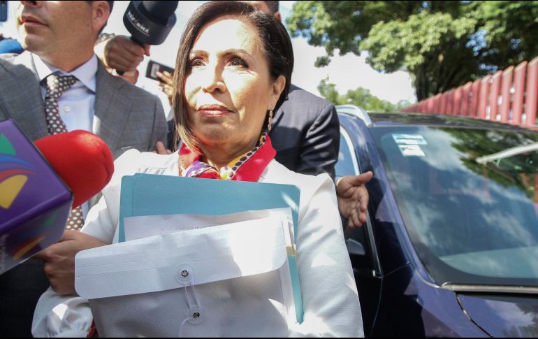 Rosario Robles es acusada de permitir el desvío de fondos públicos por más de cinco mil millones de pesos en los periodos en que dirigió la Sedesol y la Sedatu. NOTIMEX/Archivo
