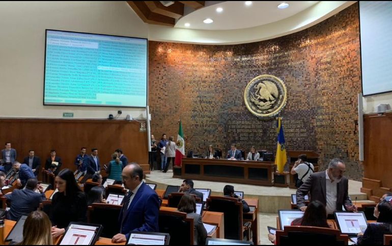 El dictamen está listo para votarse esta semana en el pleno del Poder Legislativo. EL INFORMADOR / ARCHIVO