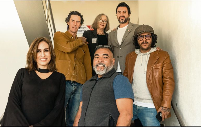 Algunos de los escultores asistieron a la presentación de sus obras en CCU. EL INFORMADOR / F. Atilano