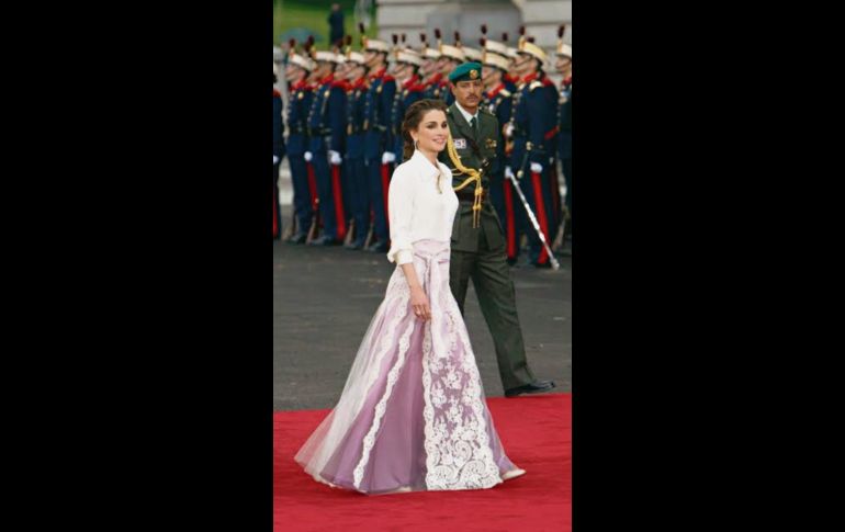 La reina Rania de Jordania.