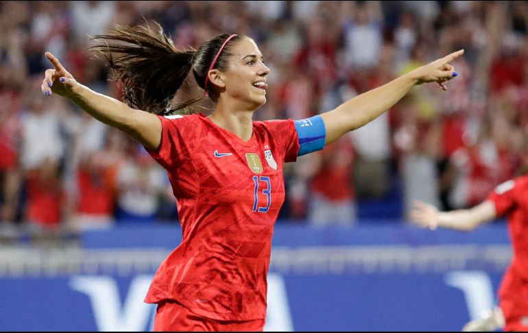 La estrella del balompié femenil no dio más detalles sobre su primogénita y tampoco sobre su futuro en las canchas de futbol. AP / ARCHIVO