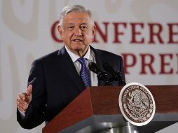 El Presidente López Obrador dice que en el caso de Culiacán pudo comunicarse con su Gabinete de Seguridad y llegando a Oaxaca solo se confirmó la decisión de su gobierno. NTX / G. Granados