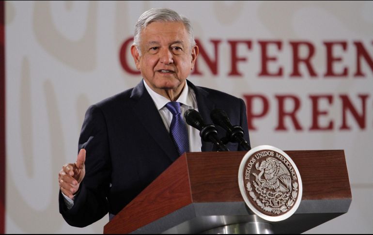 El Presidente López Obrador dice que en el caso de Culiacán pudo comunicarse con su Gabinete de Seguridad y llegando a Oaxaca solo se confirmó la decisión de su gobierno. NTX / G. Granados