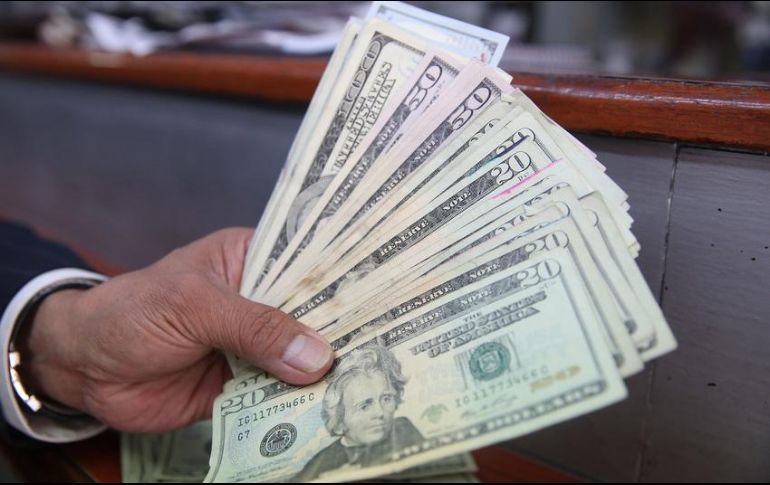 Banco Base precisa que durante la sesión, se espera que el tipo de cambio cotice entre 19.001y 19.12 pesos por dólar. EL INFORMADOR / ARCHIVO