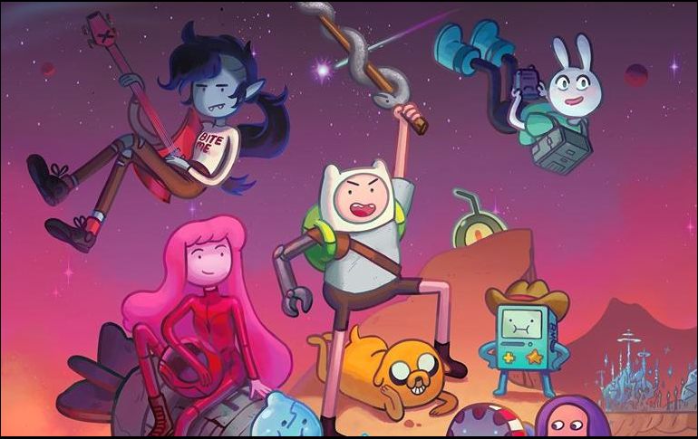 ”Hora de Aventura” tuvo 10 temporadas y tres miniseries hasta su última transmisión en 2018. FACEBOOK / Adventure Time