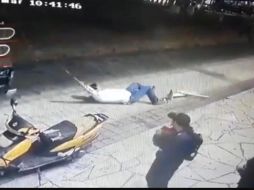 El alcalde de Las Margaritas, Jorge Luis Escandón, fue amarrado a la parte trasera de una camioneta y arrastrado varios metros hace unos días. ESPECIAL