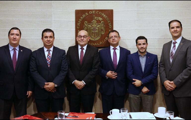 Xavier Orendáin de Obeso, presidente de la Cámara de Comercio de Guadalajara, explicó que con este acuerdo se busca fortalecer a las empresas de estos sectores. ESPECIAL