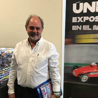 Una ''máquina del tiempo'' llega al Gran Premio de México