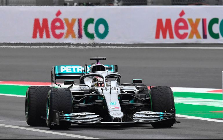 El Gran Premio de México, decimoctava parada del campeonato, está rodeado de expectativas por la posibilidad de que Hamilton asegure el domingo el título mundial. AFP / P. Pardo